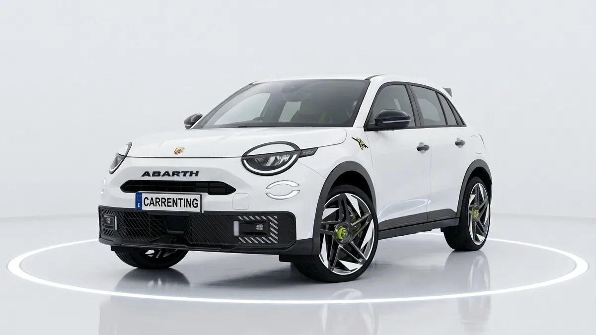 Abarth 600e Turismo en renting en Zaragoza — Lateral