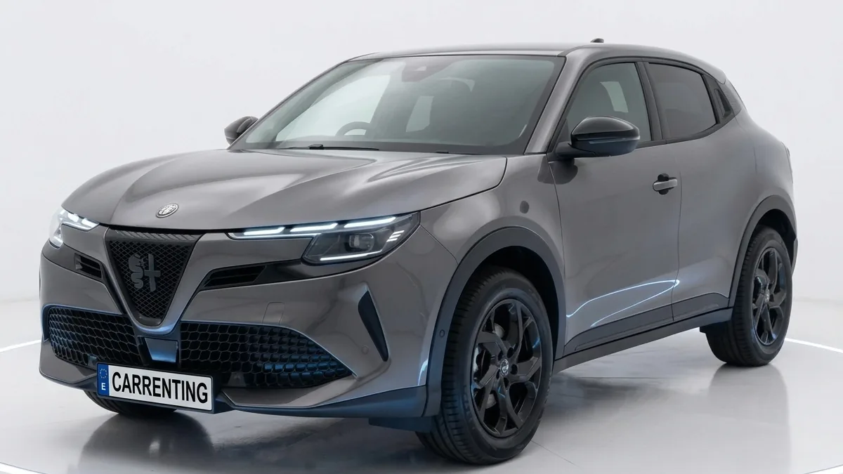Alfa Romeo Junior Ibrida en renting en Zaragoza — Lateral