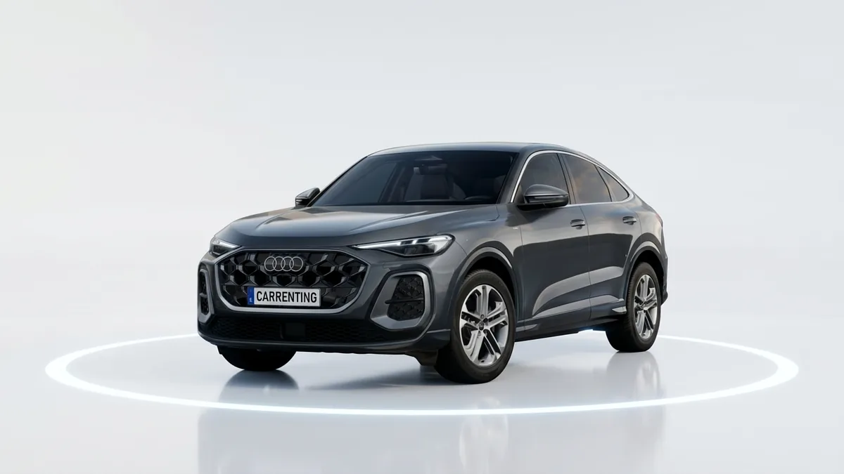 Audi Q5 Sportback S line TDI quattro 150kW (204CV) S tronic en renting en Zaragoza — Lateral