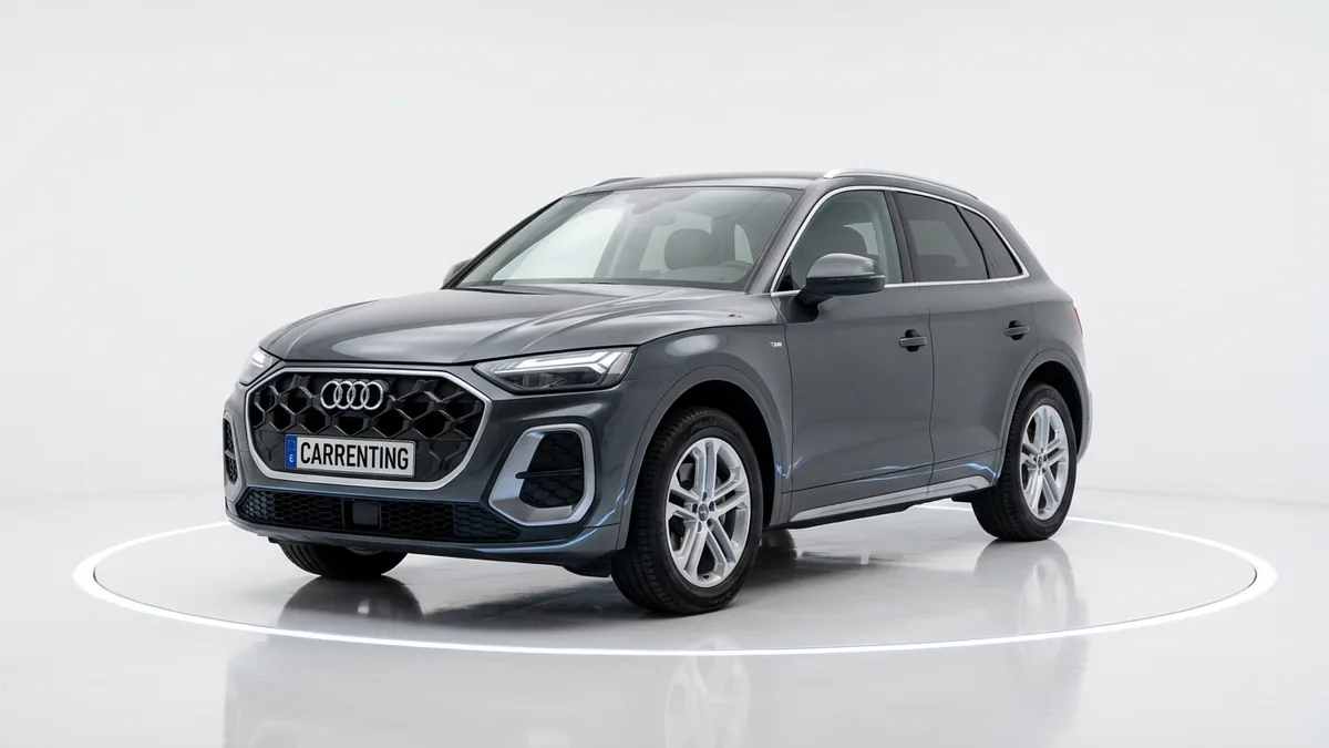 Audi Q5 SUV S line Edition TDI Quattro S Tronic en renting en Zaragoza — Lateral
