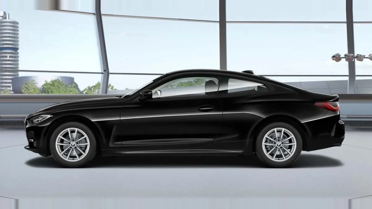 BMW Serie 4 420i Coupé en renting en Zaragoza — Interior