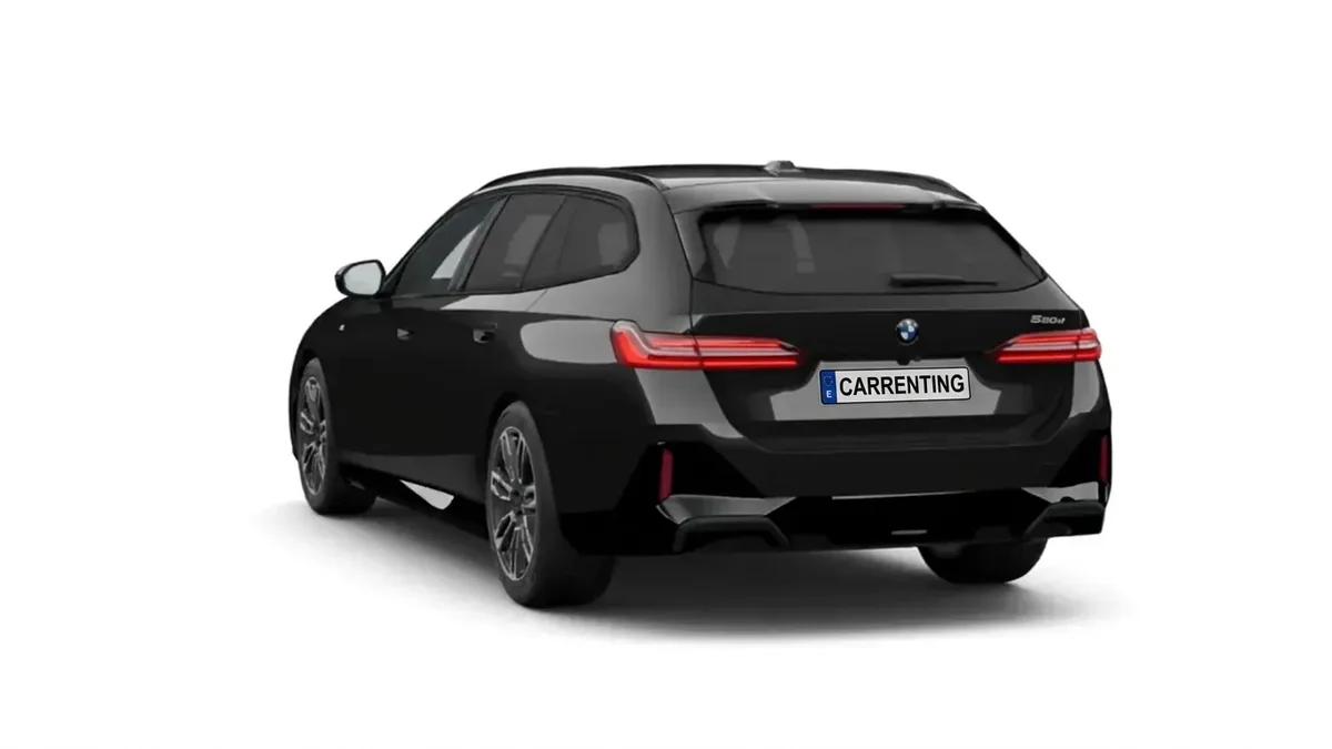 BMW Serie 5 520d Touring en renting en Zaragoza — Delantera