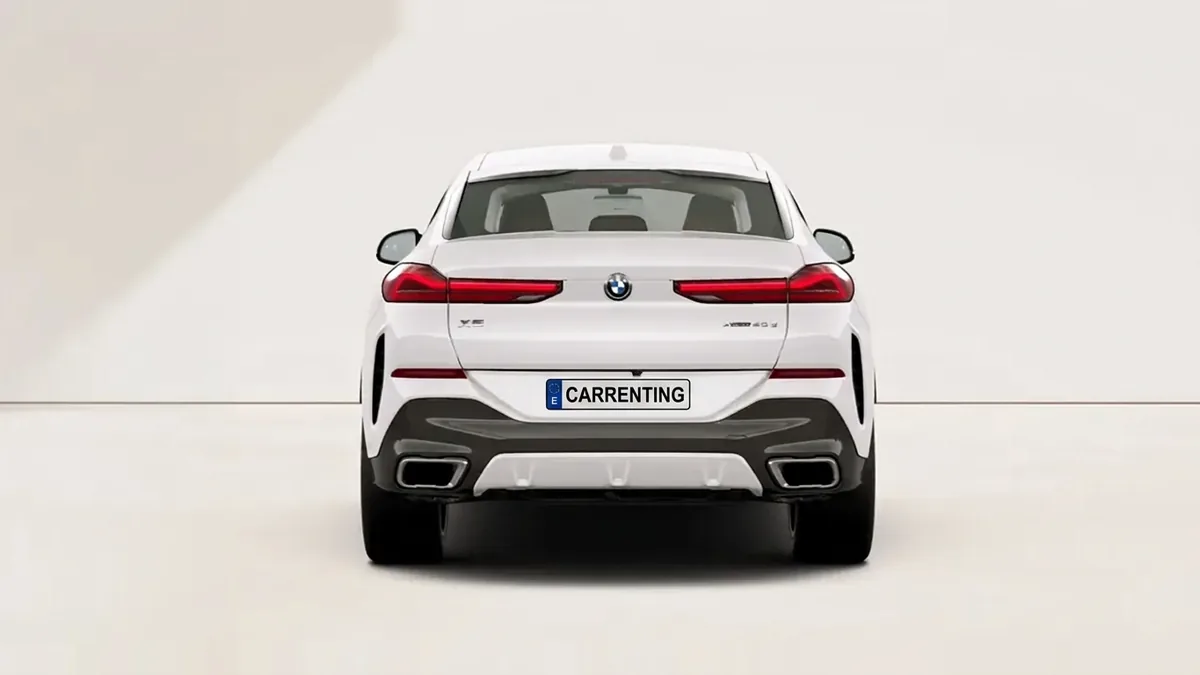 BMW X6 xDrive 40d M Sport en renting en Zaragoza — Delantera