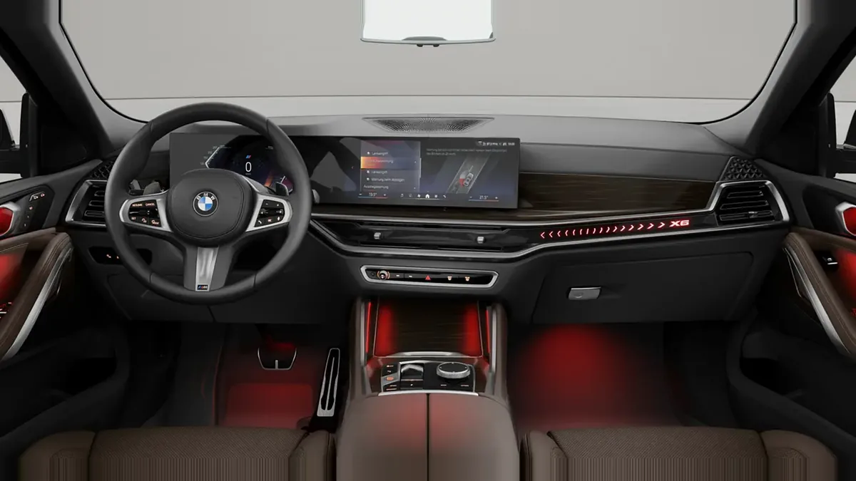 BMW X6 xDrive 40d M Sport en renting en Zaragoza — vista 6