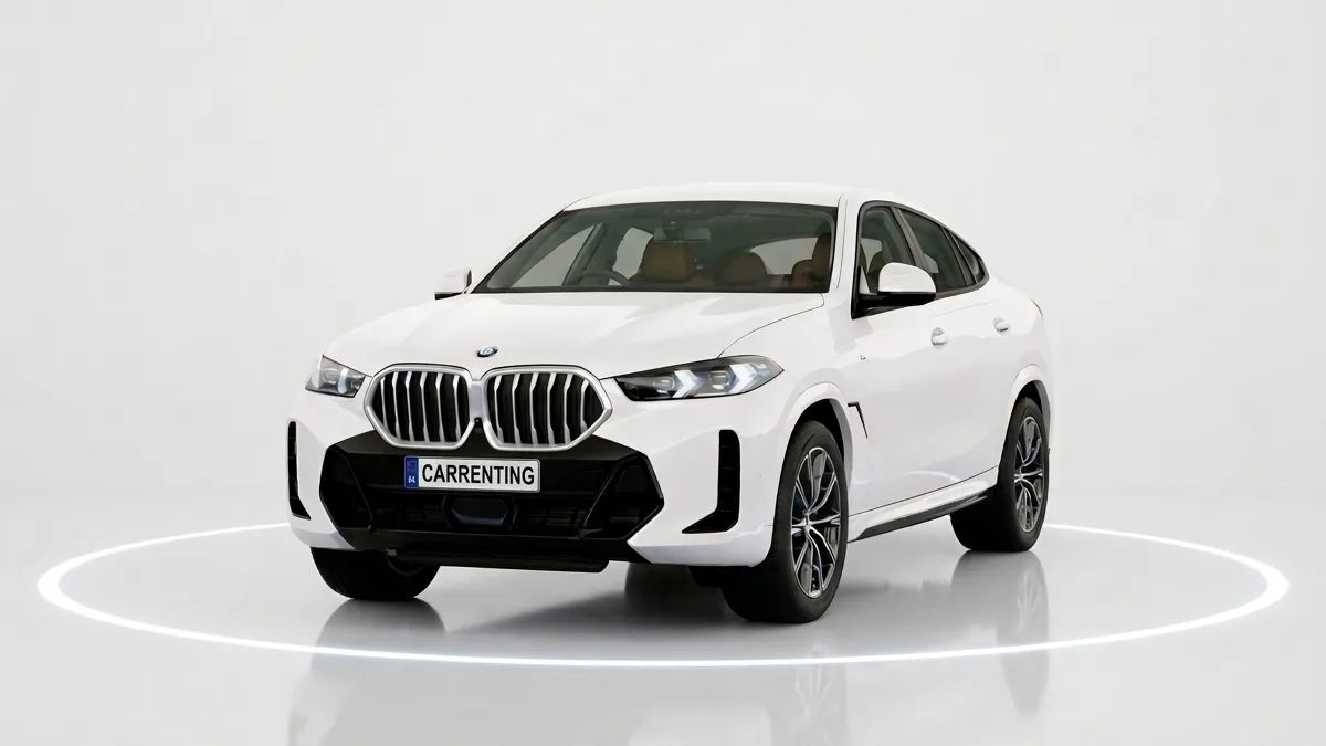 BMW X6 xDrive 40d M Sport en renting en Zaragoza — Lateral