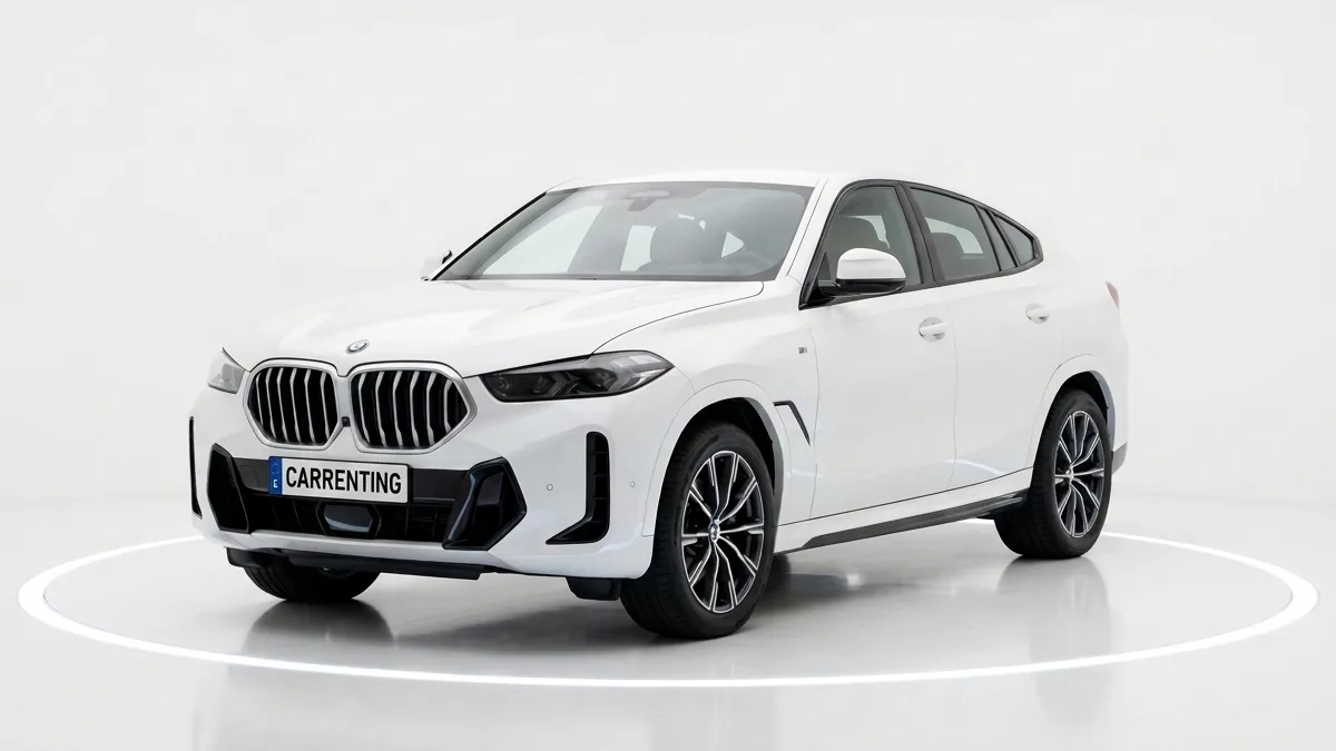 BMW X6 xDrive30d M Sport en renting en Zaragoza — Lateral