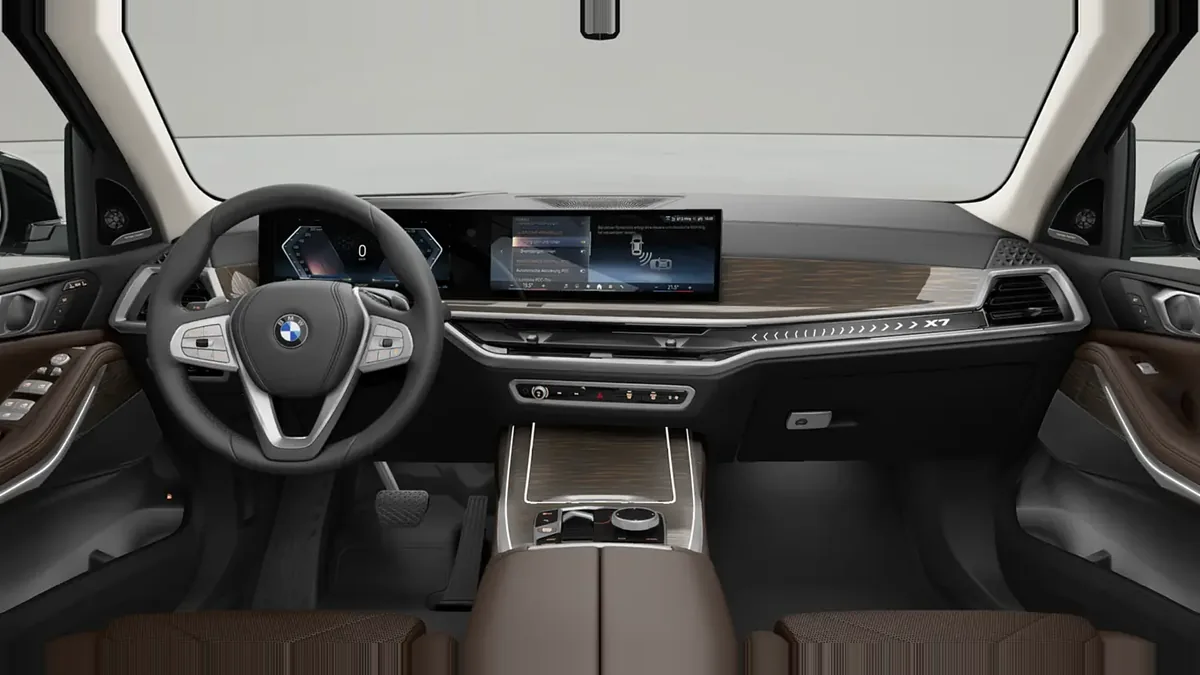 BMW X7 xDrive40i en renting en Zaragoza — Interior