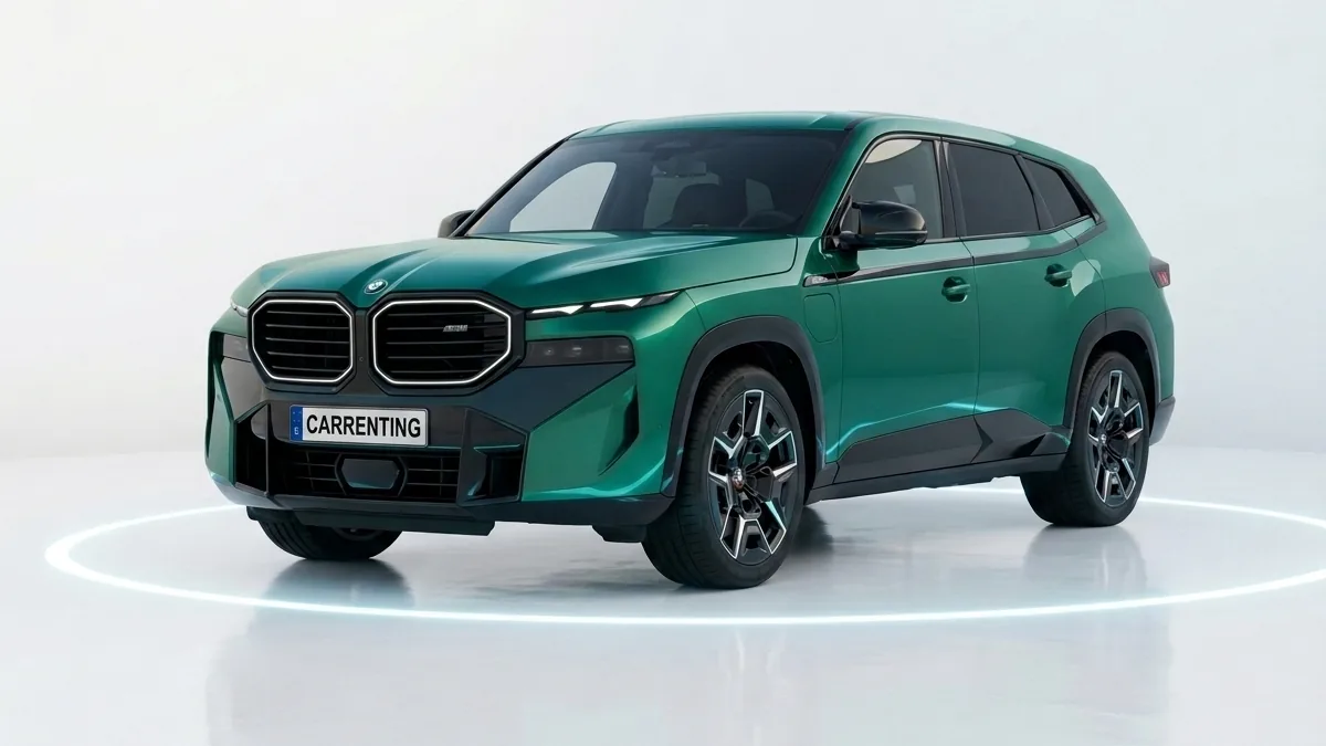 BMW XM 50e 350kW en renting en Zaragoza — Lateral