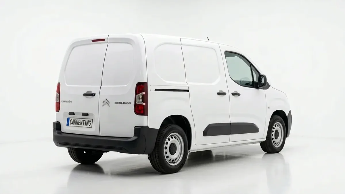 Citroën Berlingo Talla M BlueHDI 100cv van en renting en Zaragoza — Interior