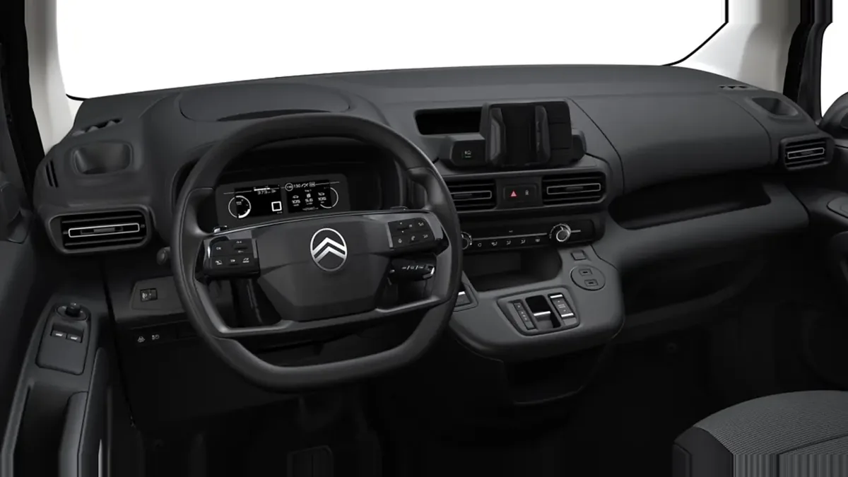 Citroën ë-Berlingo Van Talla M en renting en Zaragoza — Interior