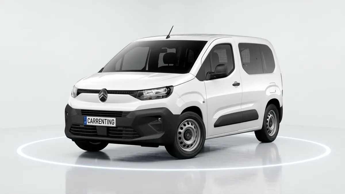 Citroën ë-Berlingo Van Talla M en renting en Zaragoza — Lateral