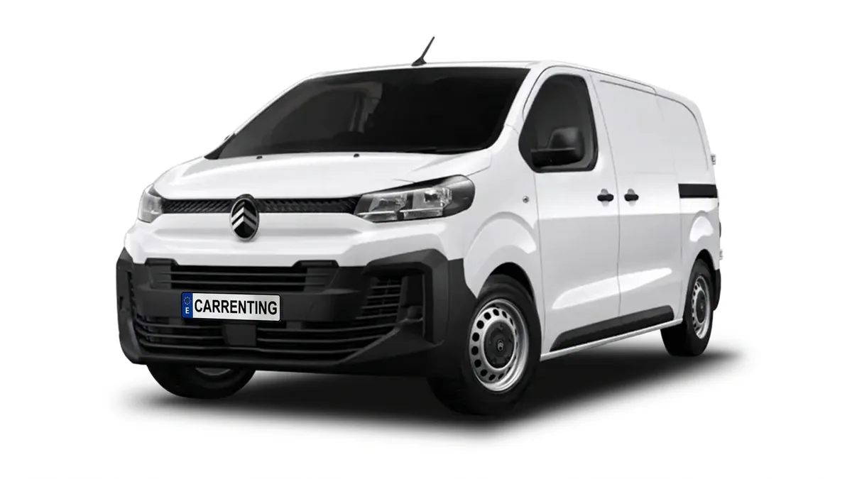 Citroën Jumpy Furgón Talla M BlueHDi 120 S&S en renting en Zaragoza — Trasera