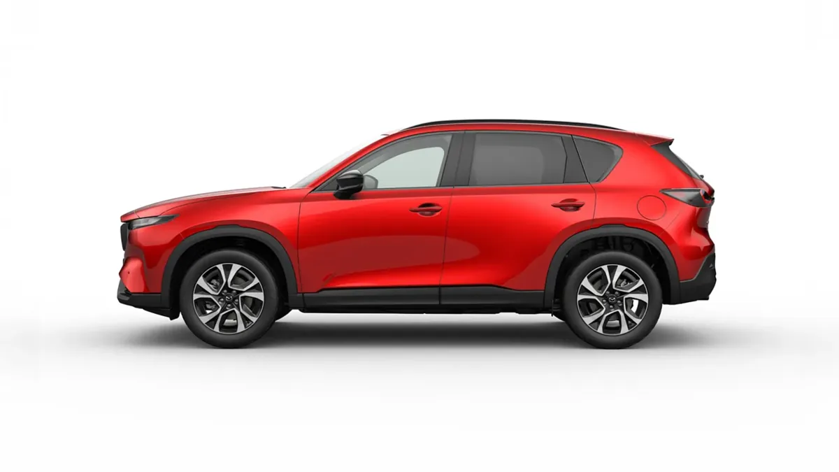 Mazda CX-5 2.5 Sky MHEV Centre-Line en renting en Zaragoza — Lateral