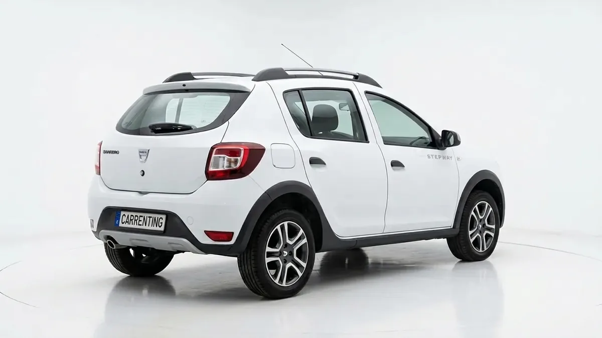 Dacia Sandero Stepway Expression ECO-G 120 AT en renting en Zaragoza — Delantera