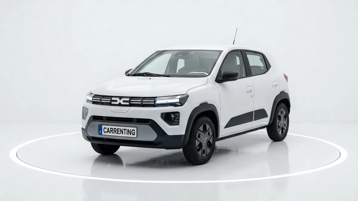 Dacia Spring Expression Electric 33kW (45CV) en renting en Zaragoza — Lateral