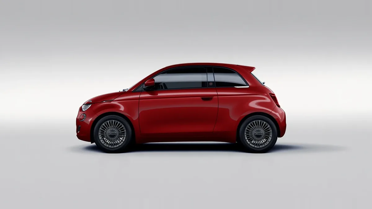 Fiat 500 TORINO 1.0 HYBRID 48KW 65CV (MANUAL) en renting en Zaragoza — Delantera