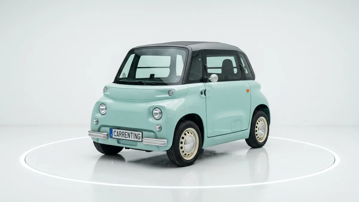 Fiat TOPOLINO DOLCEVITA en renting en Zaragoza — Lateral