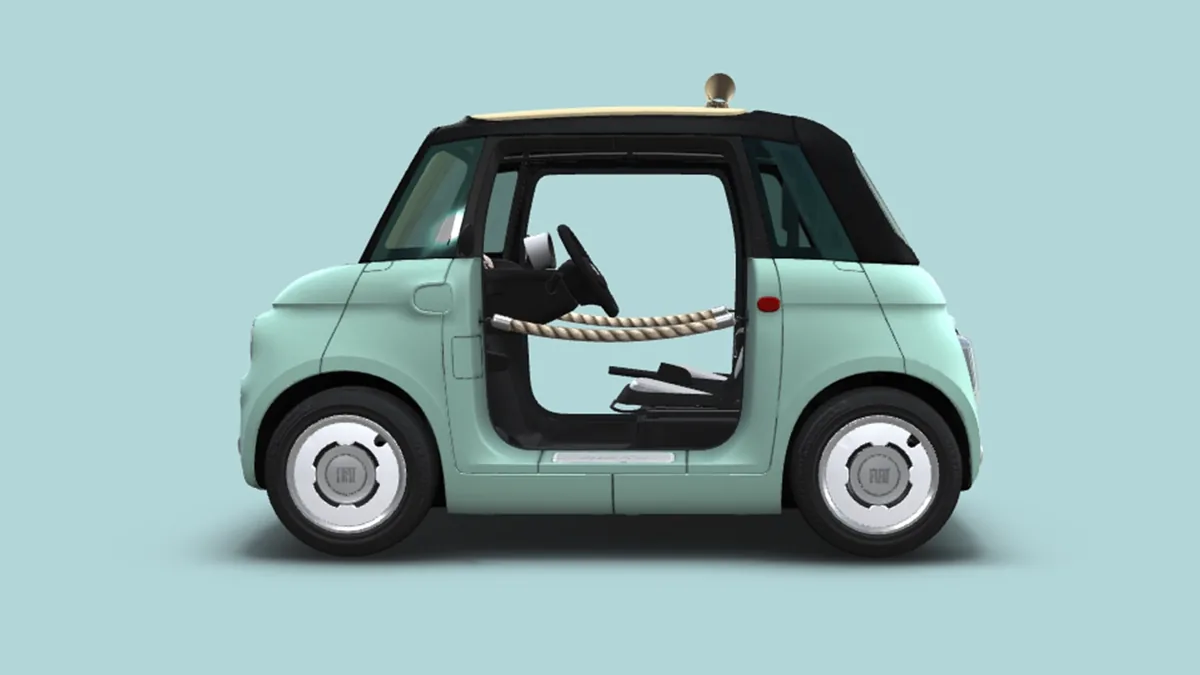 Fiat TOPOLINO DOLCEVITA en renting en Zaragoza — Trasera