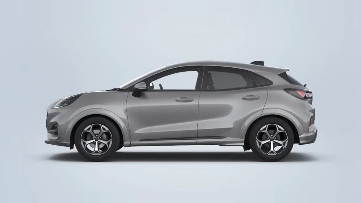Ford Puma 1.0 EcoBoost MHEV ST-Line 125 en renting en Zaragoza — Trasera