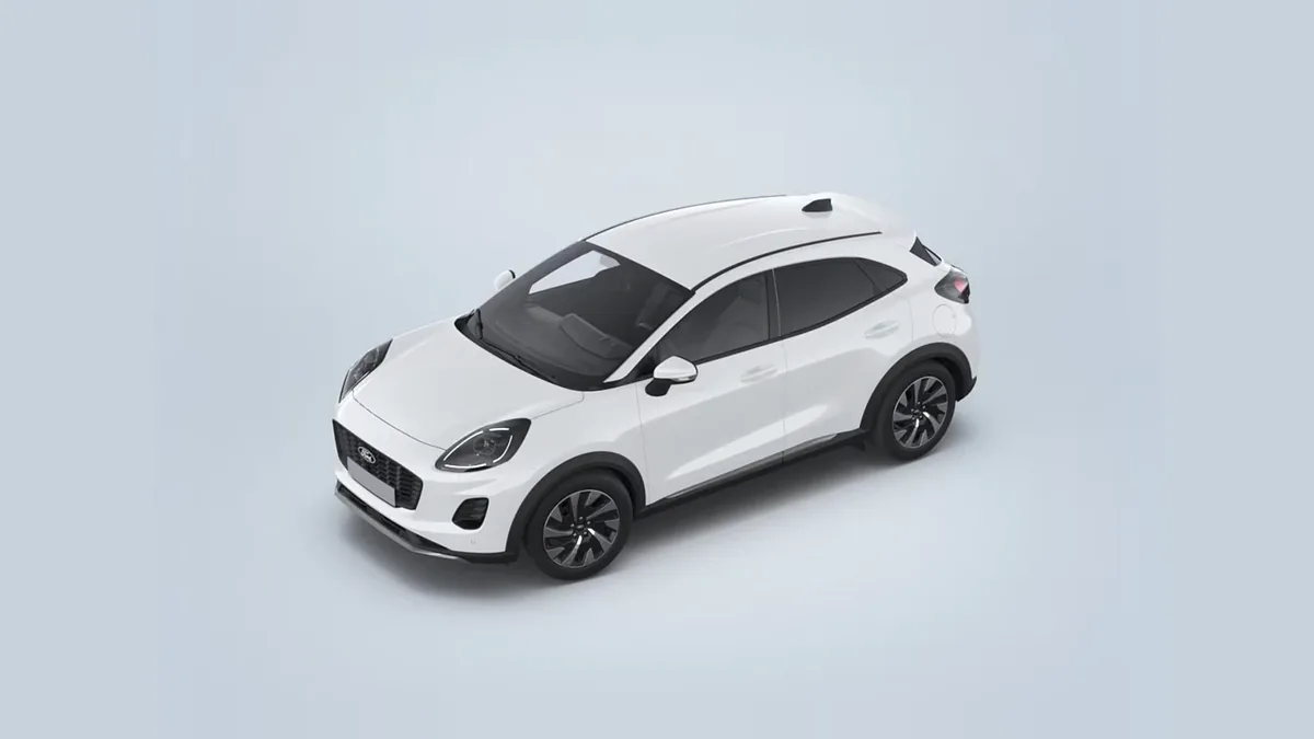 Ford Puma 1.0 EcoBoost MHEV Titanium 125CV en renting en Zaragoza — Trasera
