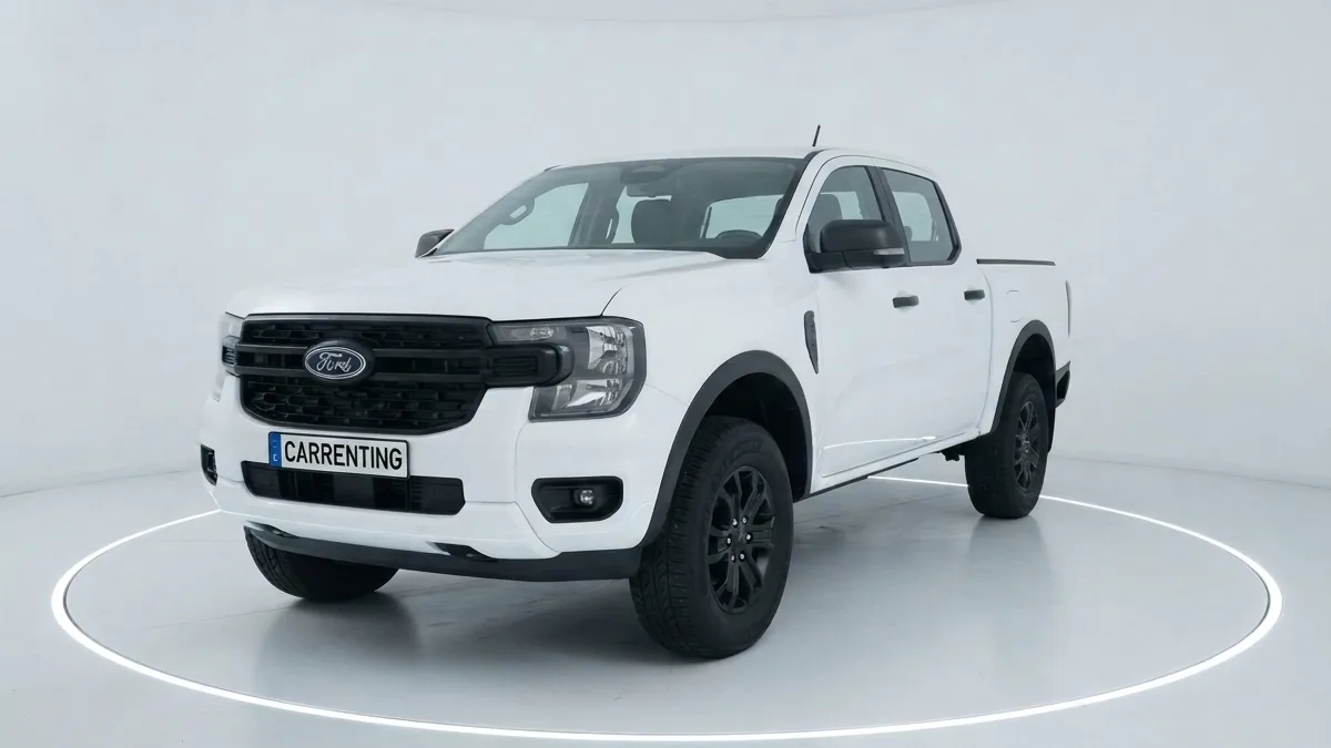 Ford Ranger XLT Doble Cabina 3.0 EcoBlue V6 240CV Automático en renting en Zaragoza — Lateral