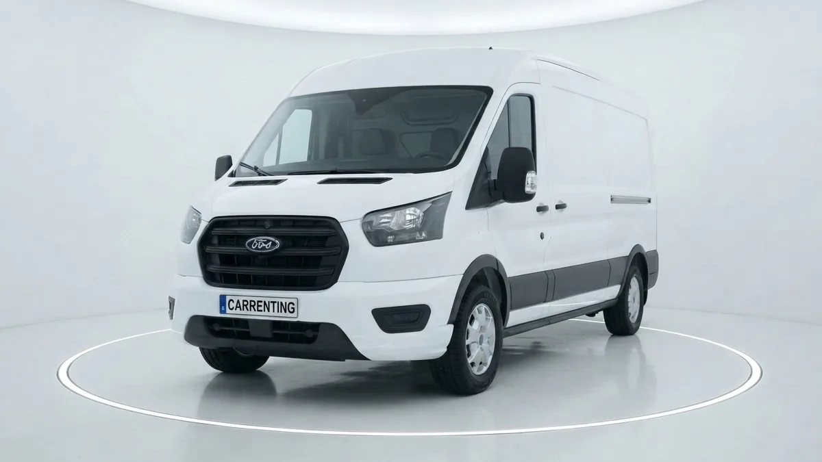 Ford TRANSIT 350 L3 Trend N1 EcoBlue 96kW FWD en renting en Zaragoza — Lateral