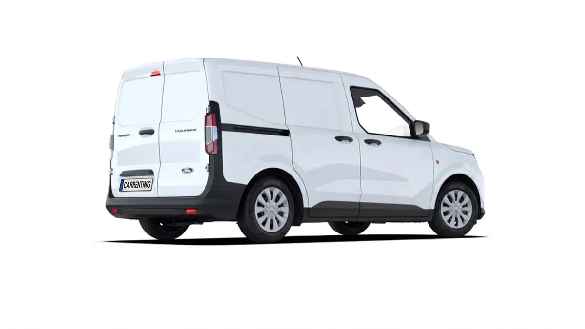 Ford Transit Courier Van 1.5 Ecoblue Trend en renting en Zaragoza — Delantera