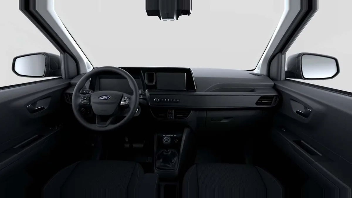 Ford Transit Courier Van 1.5 Ecoblue Trend en renting en Zaragoza — Interior