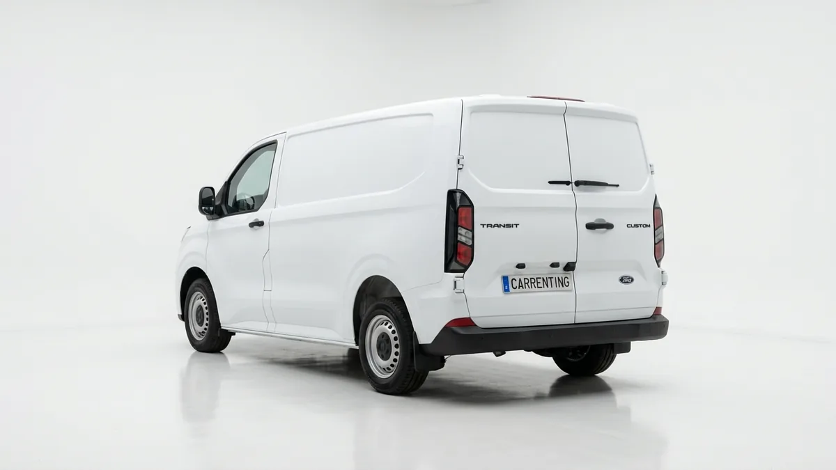 Ford Transit Custom Furgon Van 2.0 Ecoblue 136Cv 280 L1 Trend II en renting en Zaragoza — Delantera