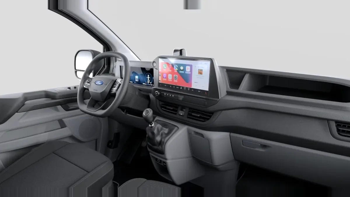 Ford TRANSIT CUSTOM Kombi 2.0 EcoBlue 100kW 320 L1 Trend en renting en Zaragoza — Interior