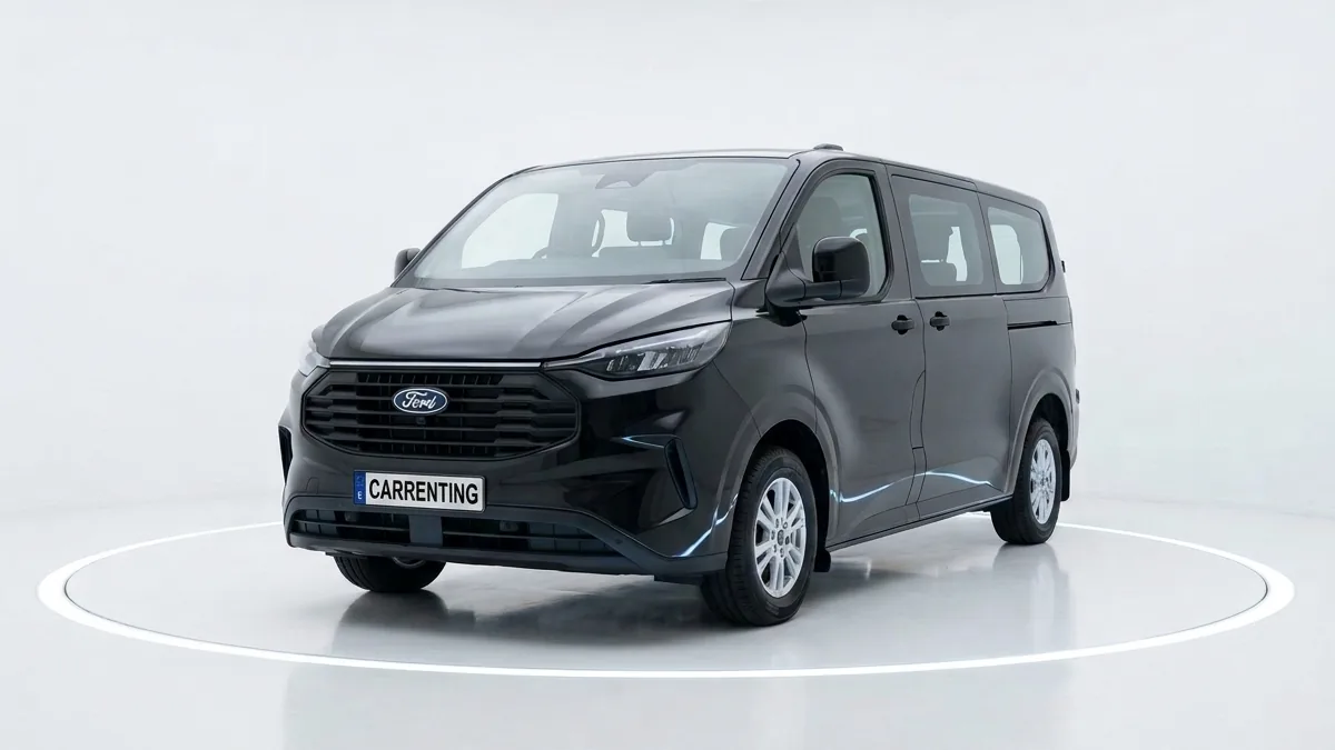 Ford Transit Custom Kombi 2.0 EcoBlue 136CV 320 L2 Trend II en renting en Zaragoza — Lateral