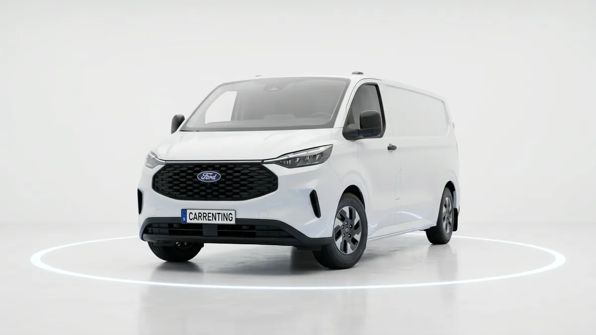 Ford Transit Custom Van 320 L1 BEV Trend 136cv AT en renting en Zaragoza — Lateral