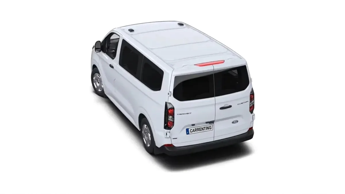 Ford TRANSIT Kombi 2.5 Duratec PHEV 171 340 L1 Trend en renting en Zaragoza — Delantera
