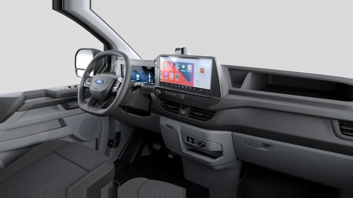 Ford TRANSIT Kombi 2.5 Duratec PHEV 171 340 L1 Trend en renting en Zaragoza — Interior