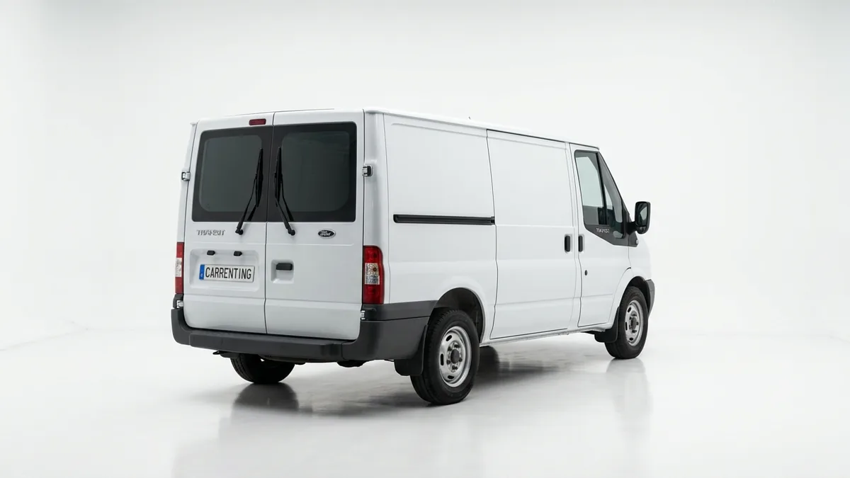 Ford Transit Van 350 L3 Trend N1 2.0 Ecoblue 130CV II en renting en Zaragoza — Delantera