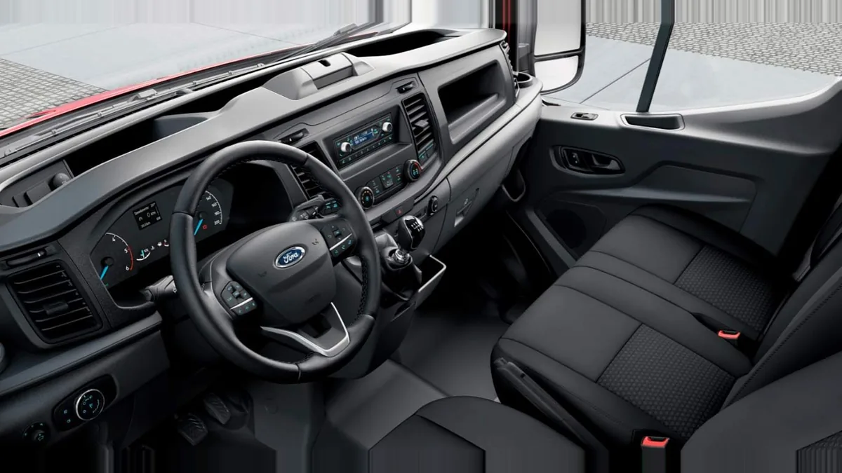 Ford Transit Van 350 L3 Trend N1 2.0 Ecoblue 130CV II en renting en Zaragoza — Interior
