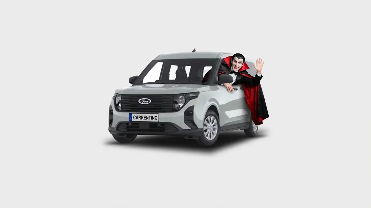 Ford Tourneo Courier Trend 1.0 Ecoboost 125CV M1 II en renting en Zaragoza — Delantera