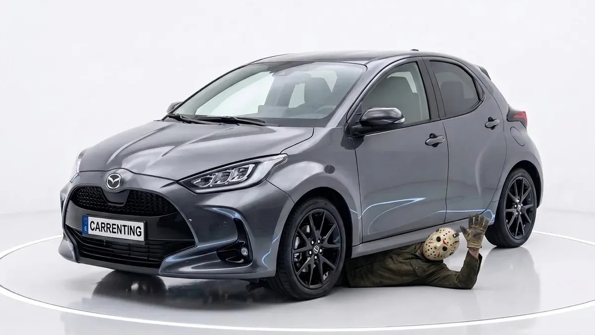 Mazda 2 Hybrid 1.5 85kW 116CV CVT Centre-Line GRY en renting en Zaragoza