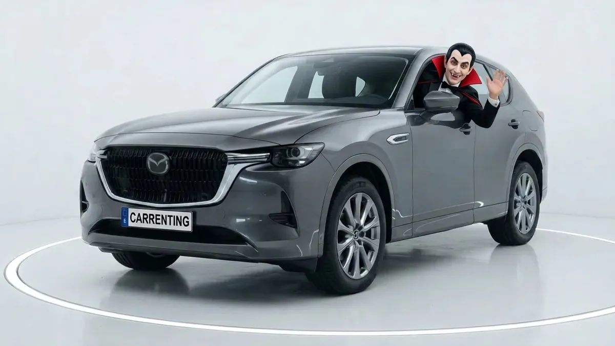 Mazda CX-60 e-Skyactiv D MHEV 8AT RWD Exclusive-Line en renting en Zaragoza