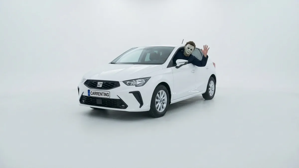 SEAT Ibiza 1.0 TSI Start/Stop Style+ (95CV) en renting en Zaragoza — Lateral