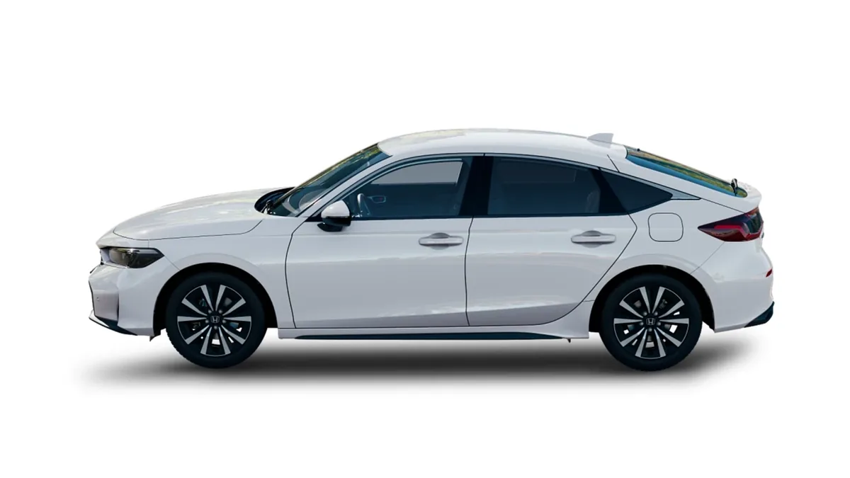 Honda Civic 2.0 i-MMD Elegance 184CV en renting en Zaragoza — Delantera