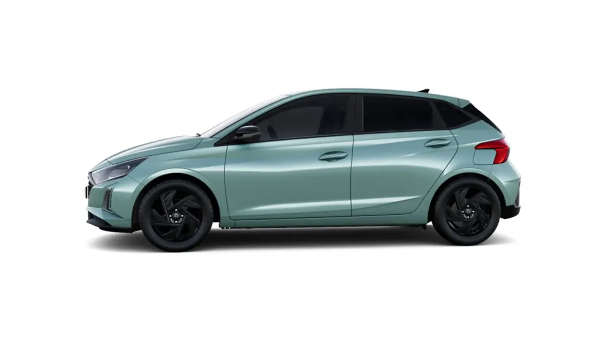 Hyundai i20 1.0T Black Line 90cv MY26 en renting en Zaragoza — vista 8