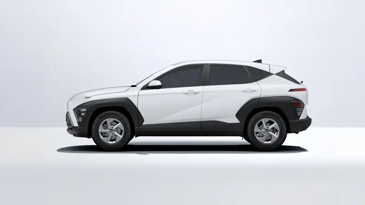 Hyundai Kona 1.0T 100CV Maxx CW en renting en Zaragoza — Trasera