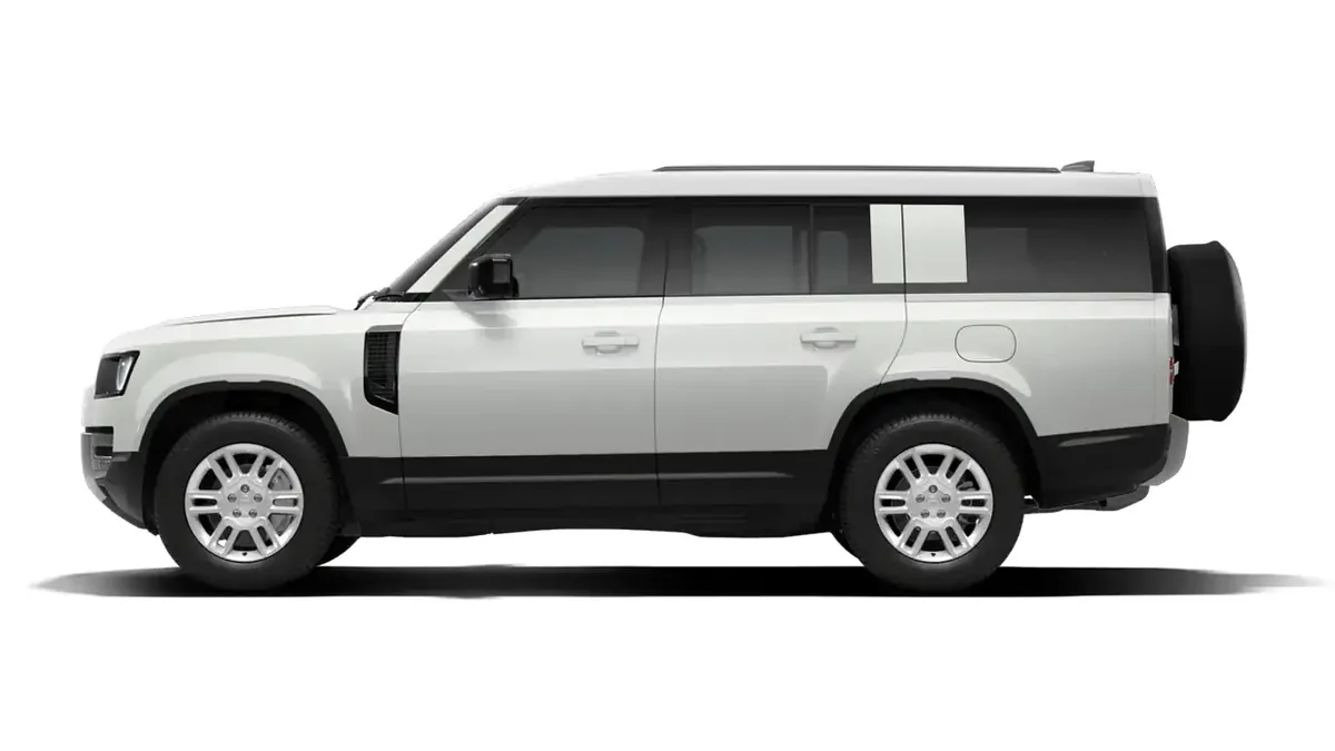 Land Rover Defender 3.0D I6 250S MHEV en renting en Zaragoza — Trasera