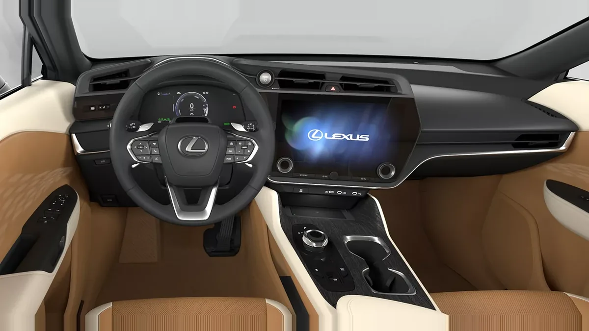 Lexus RZ 350e e-Premium Efficiency FWD 224CV en renting en Zaragoza — vista 6
