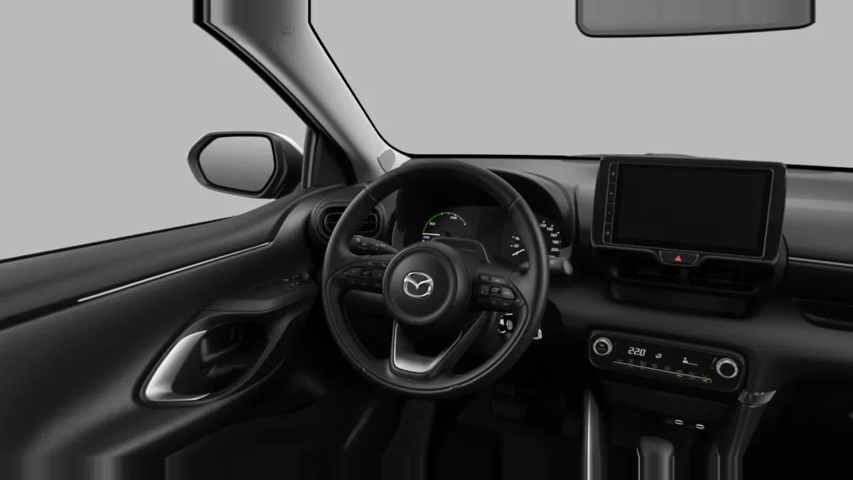 Mazda 2 Hybrid 1.5 85kW 116CV CVT Centre-Line en renting en Zaragoza — Delantera