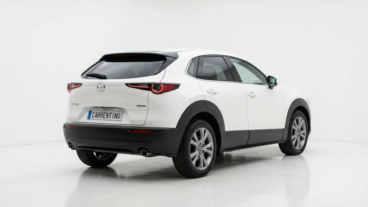 Mazda CX 30 2.5L e-SkyAct G MHEV 103kW Prime-Line en renting en Zaragoza — Delantera