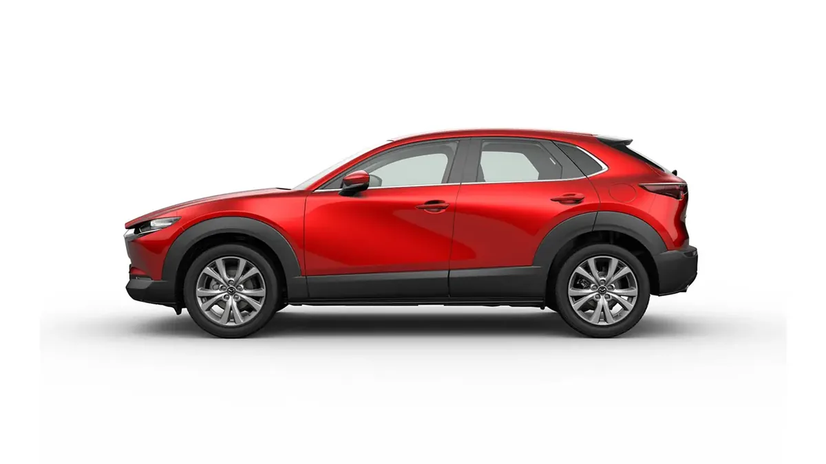 Mazda CX-30 2.5L e-SYACTIV-G MHEV 103kW AT Centre-line RD en renting en Zaragoza — Trasera