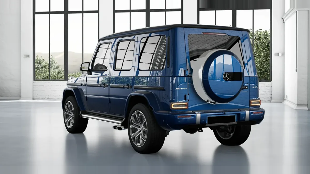 Mercedes-AMG G 63 en renting en Zaragoza — Delantera