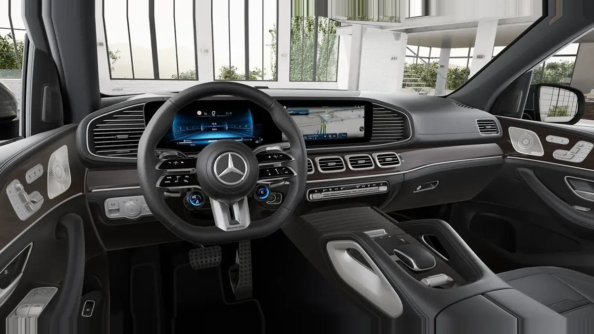 Mercedes-AMG GLS 63 4MATIC en renting en Zaragoza — Interior